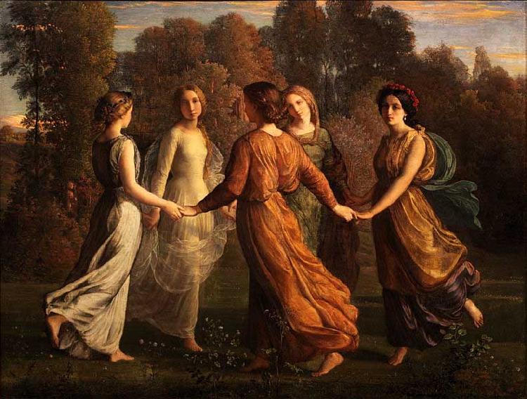 Louis Janmot Poem of the Soul - Sunrays